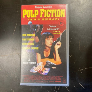 Pulp Fiction - tarinoita väkivallasta VHS (VG+/M-) -toiminta-